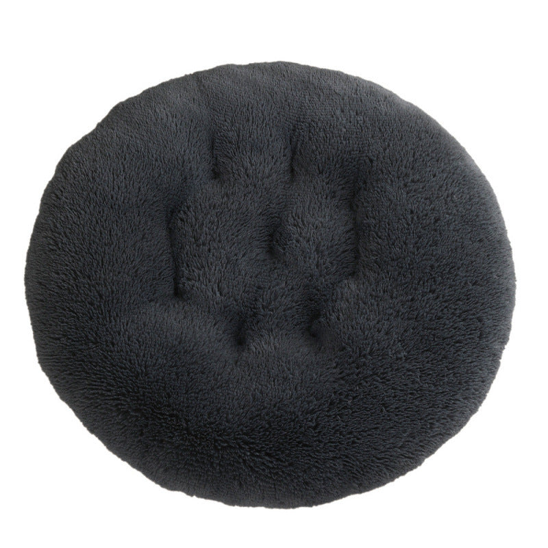 Pet Round Plush Warm Sleep Bed House Mat