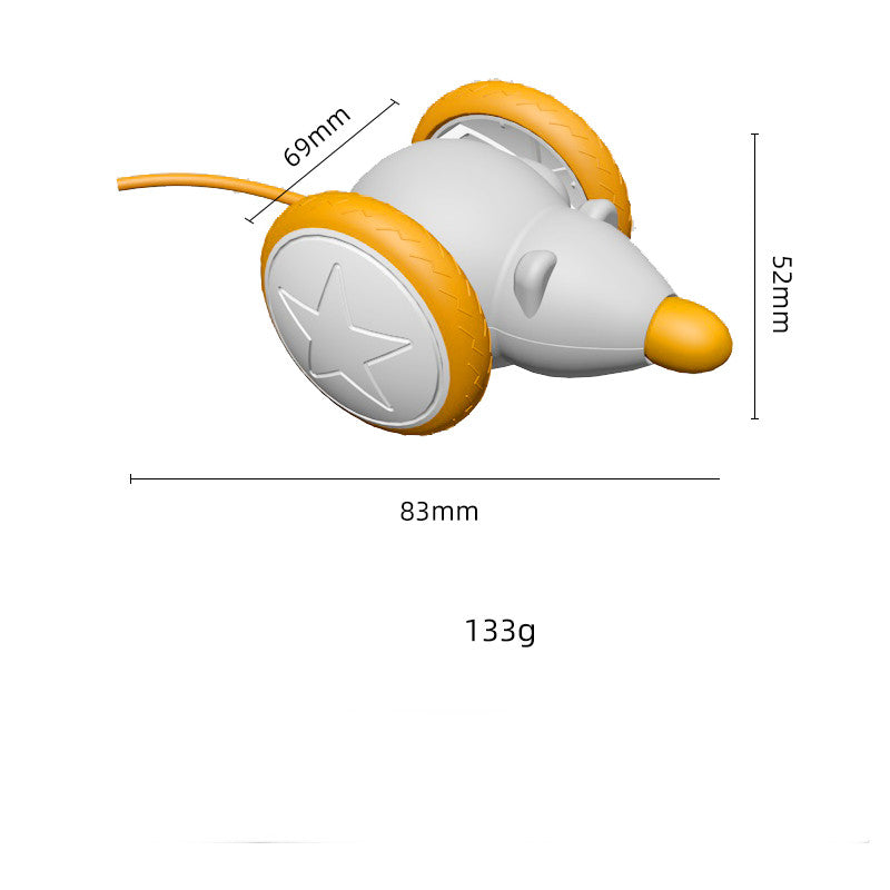 Electric Intelligent Rechargeable Pet Teasing Toy For Play And Exercise