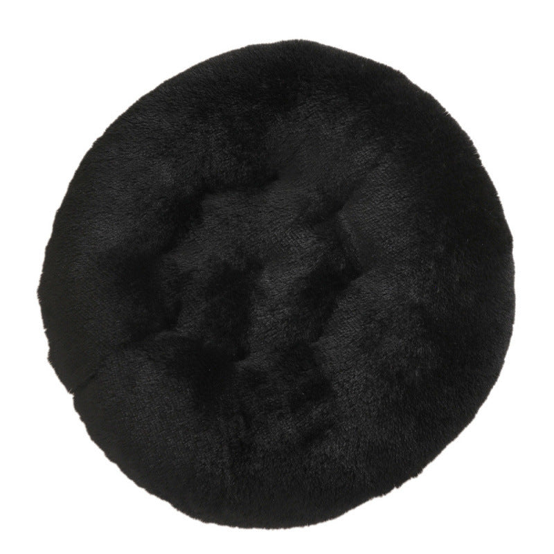 Pet Round Plush Warm Sleep Bed House Mat