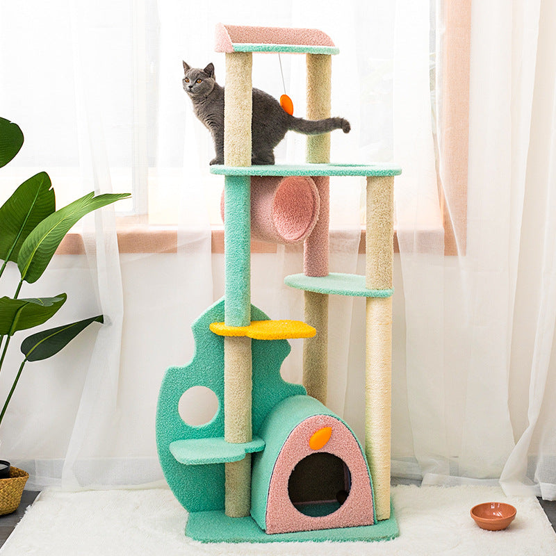 Large Pet Scratching Post Toy For Claw Care And Play