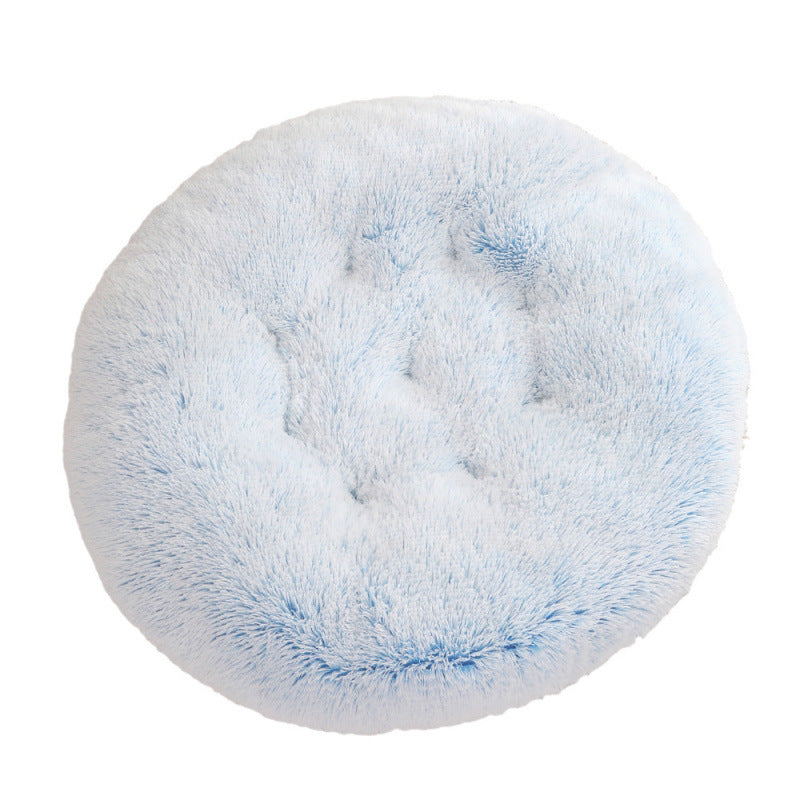 Pet Round Plush Warm Sleep Bed House Mat