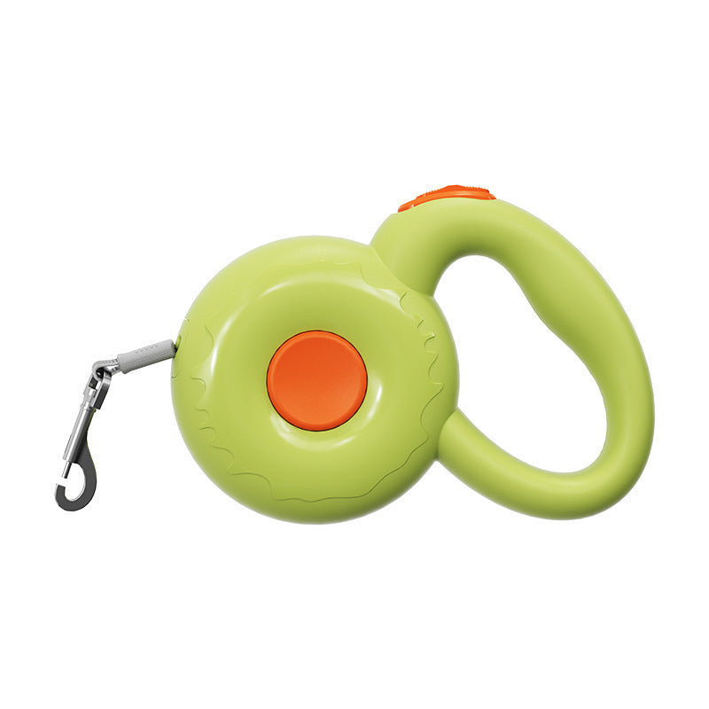 Reflective Retractable Pet Leash Durable Rope Design