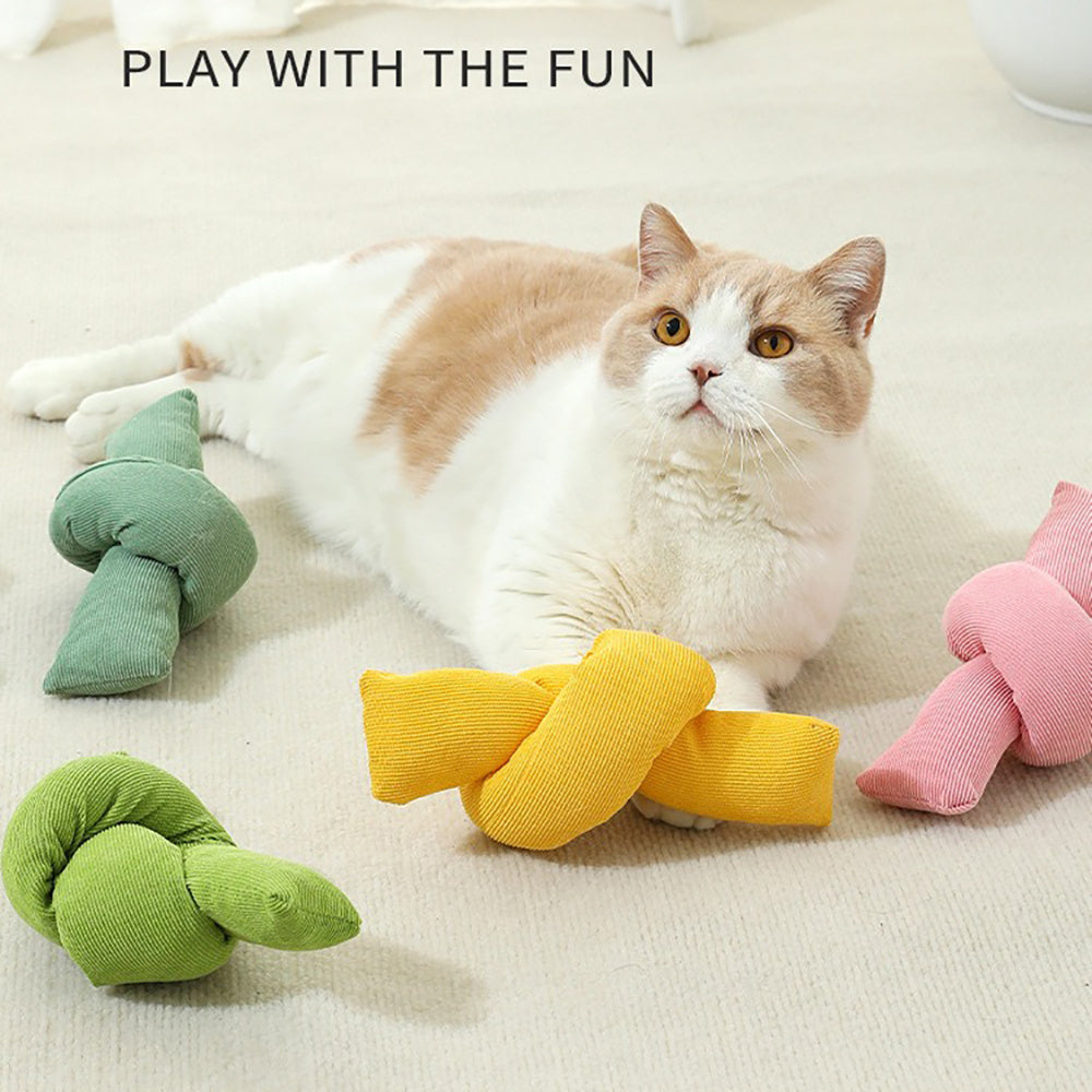 Natural Cotton Knot Rope Chew Toy For Pets