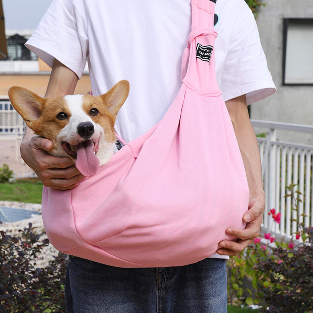 Portable Cotton Pet Travel Carrier Shoulder Bag For Comfort Transport