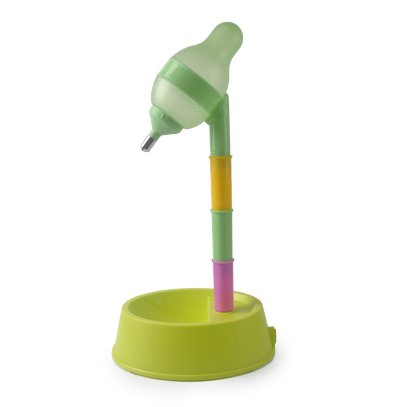 Pet Automatic Water Dispenser Adjustable Height Feeder Bowl