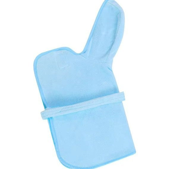Soft Coral Fleece Wearable Pet Bathrobe Towel