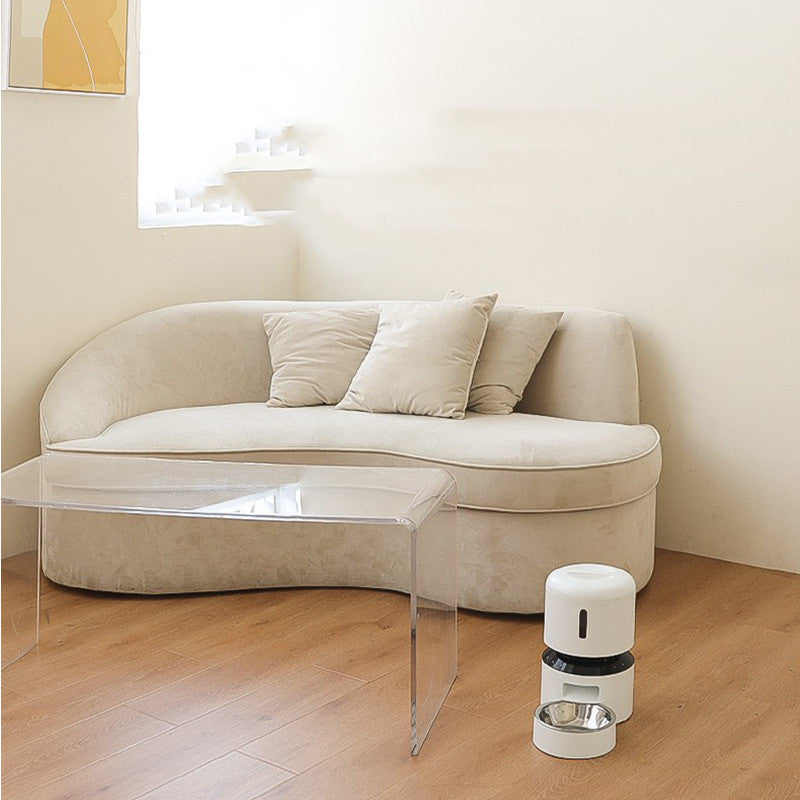 Pet Capsule Automatic Feeding Double Bowl Dispenser
