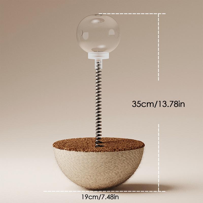 Interactive Self Balancing Pet Food Puzzle Slow Feeder Toy