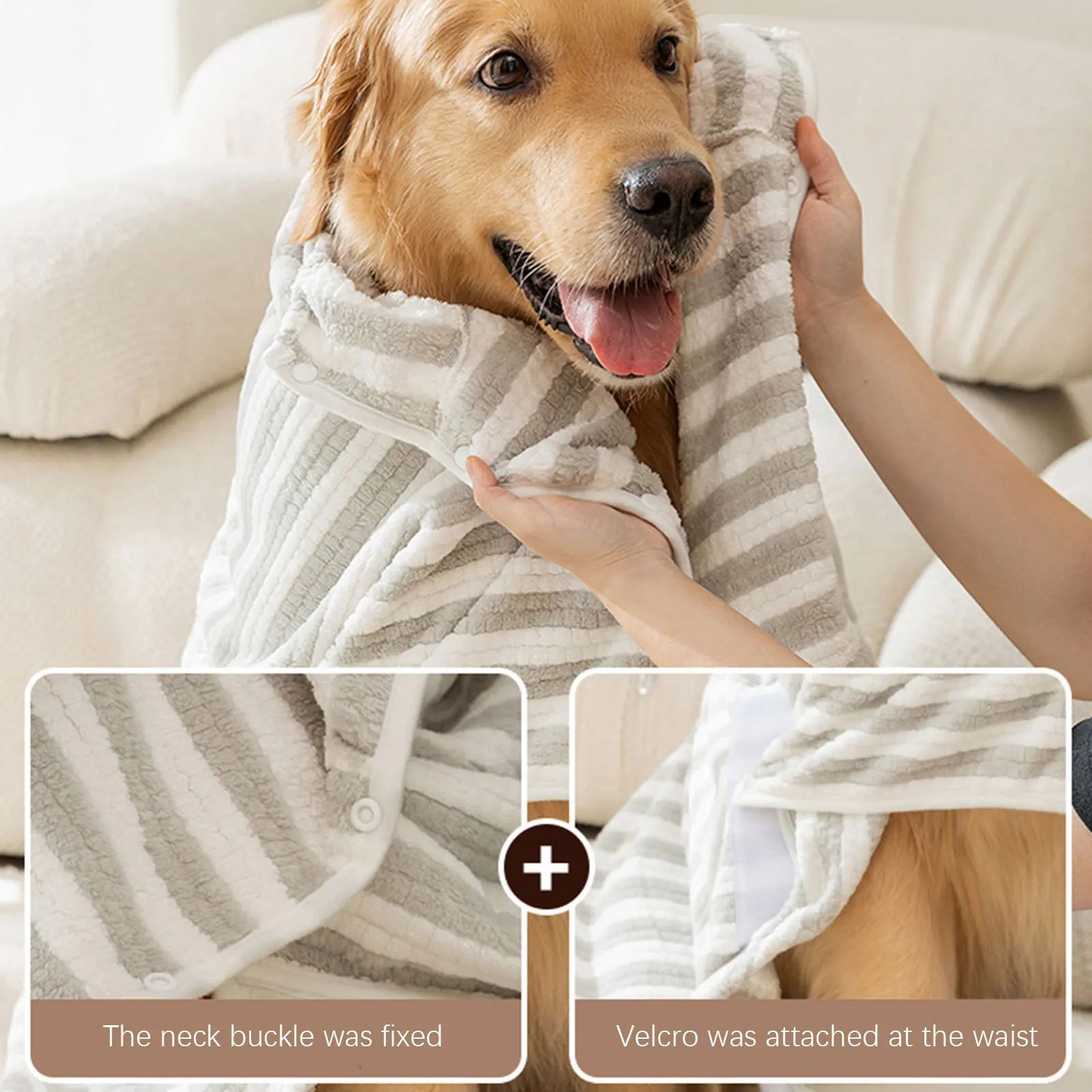 Ultra Absorbent Quick Dry Pet Bath Towel For All Sizes