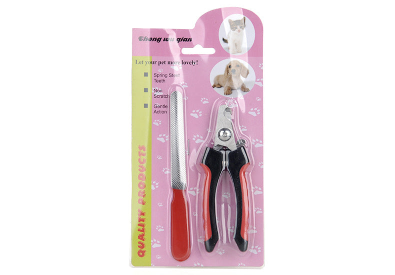 Pet LED Nail Scissors Claw Care Clippers Tool