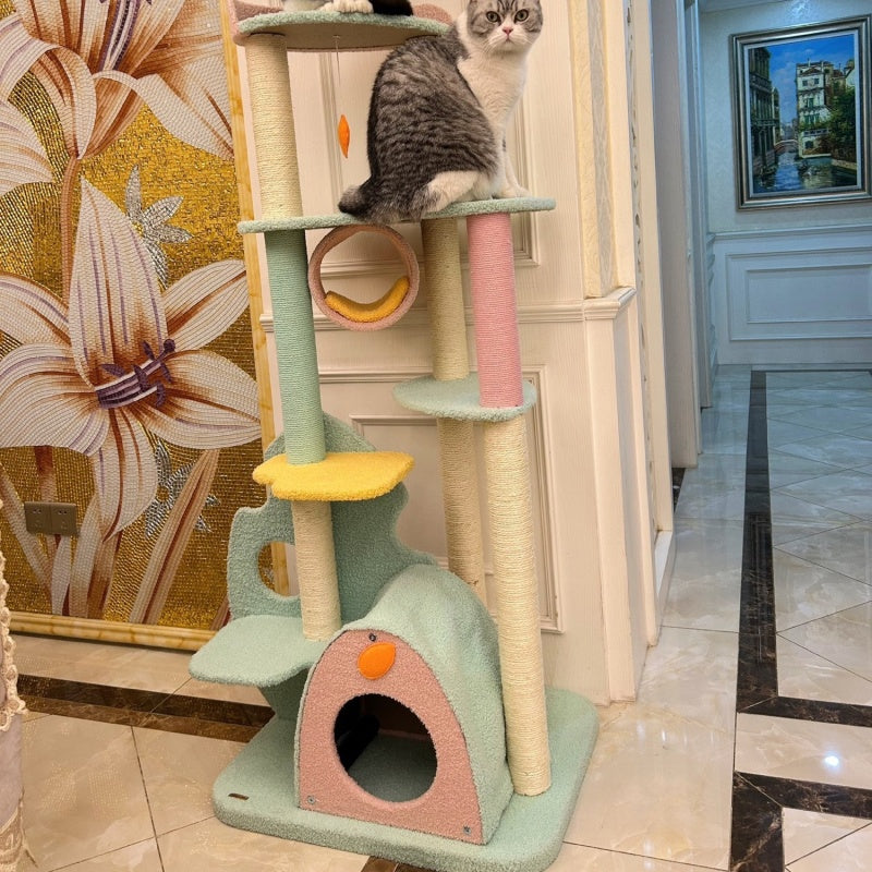 Large Pet Scratching Post Toy For Claw Care And Play