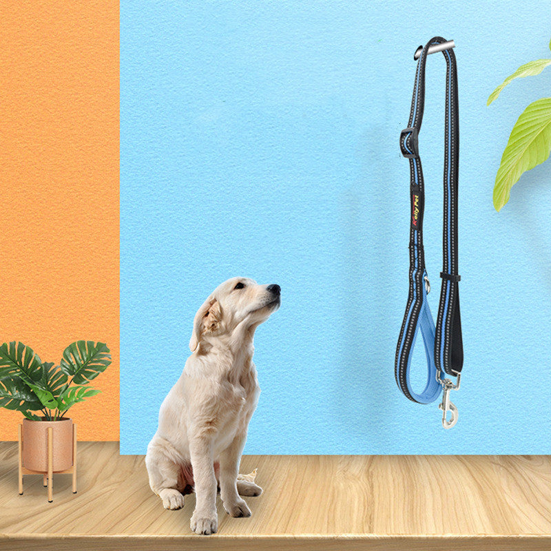 Nylon Assisted Retractable Pet Leash Durable Walking Lead