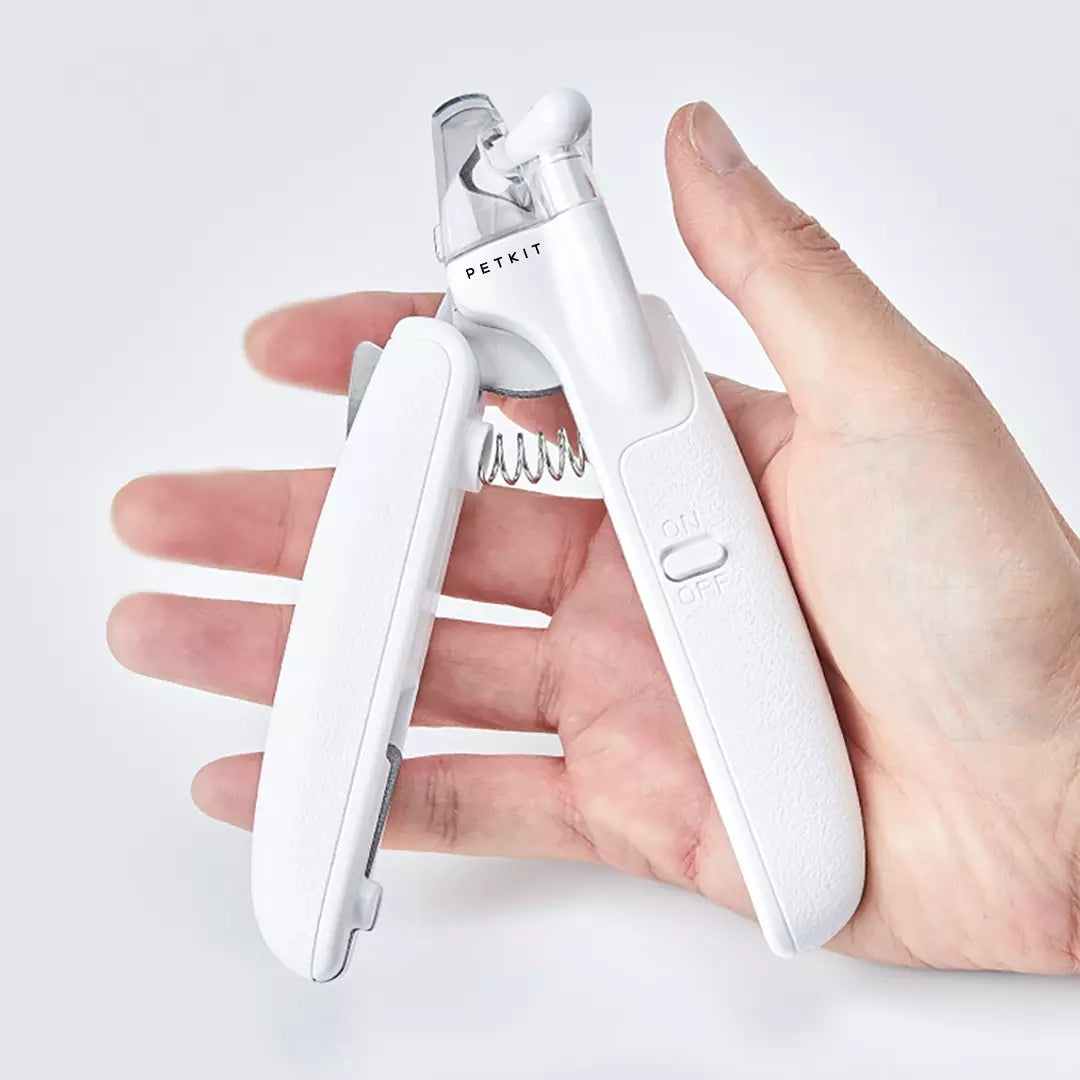 LED Light Pet Nail Clipper Scissors Trimming Tool