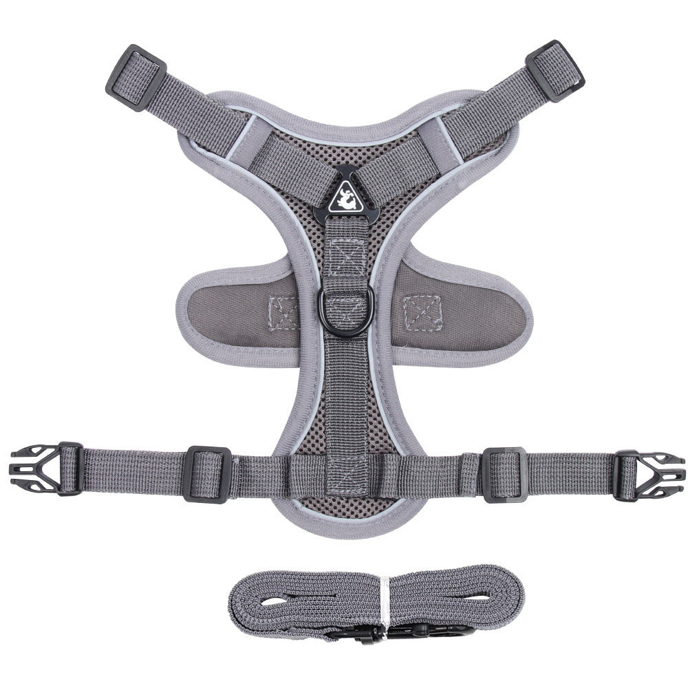Pet Harness Vest Chest Strap With Leash