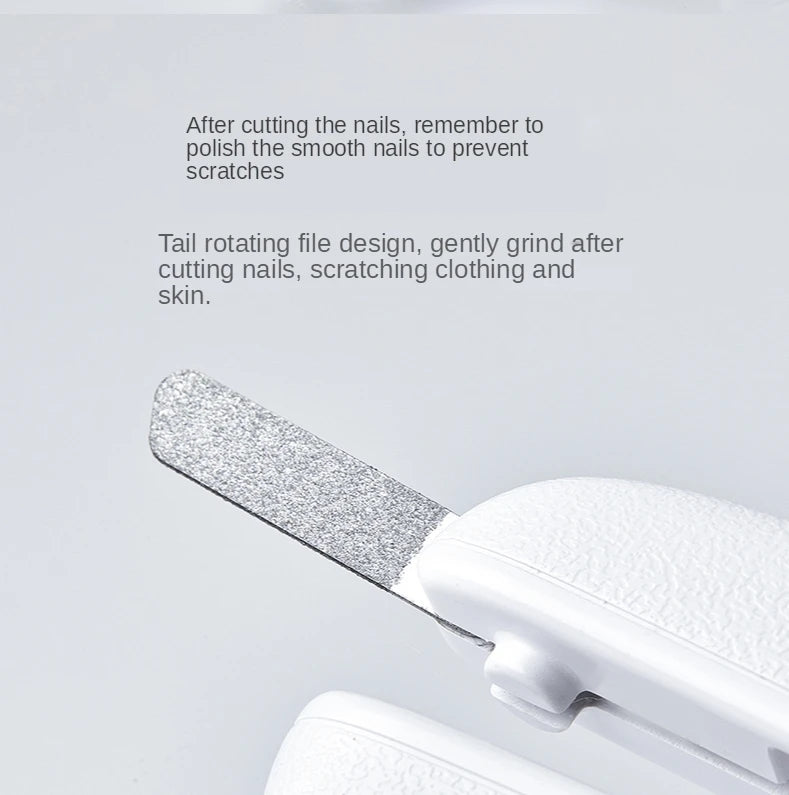 LED Light Pet Nail Clipper Scissors Trimming Tool