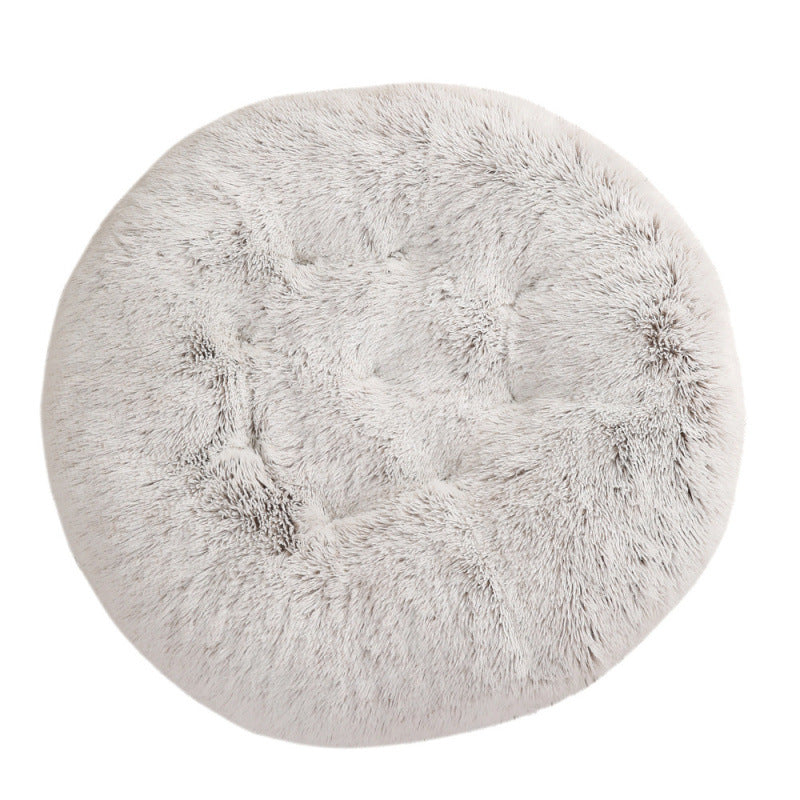 Pet Round Plush Warm Sleep Bed House Mat