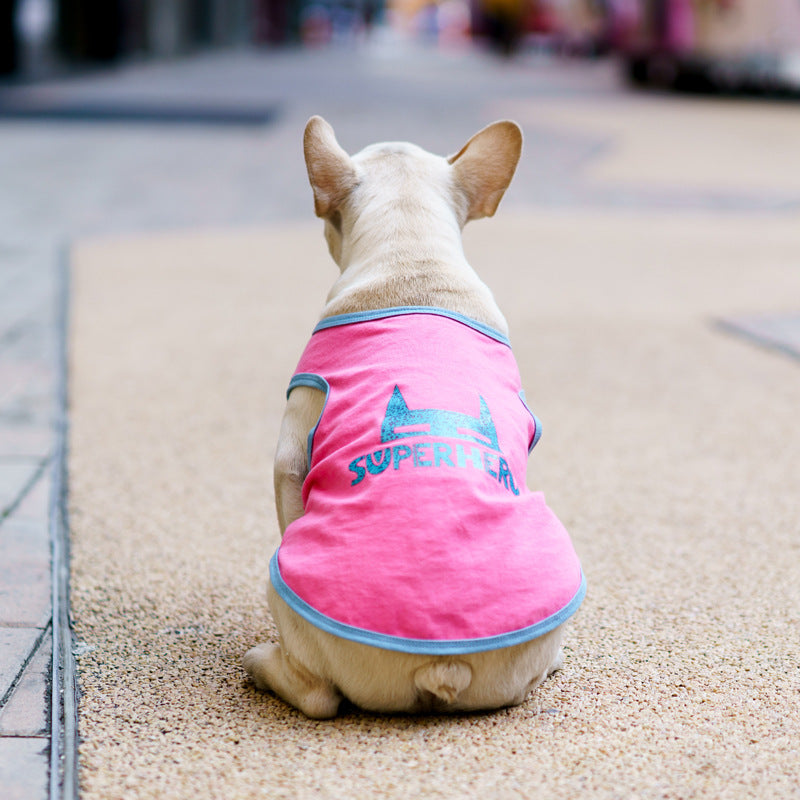 Fashion Personality Summer Pet T Shirt For Comfortable Wear