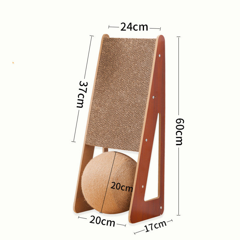 Corrugated Paper Pet Scratching Board Toy