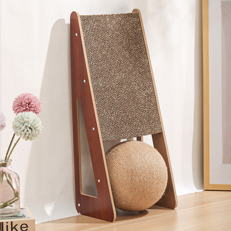 Corrugated Paper Pet Scratching Board Toy