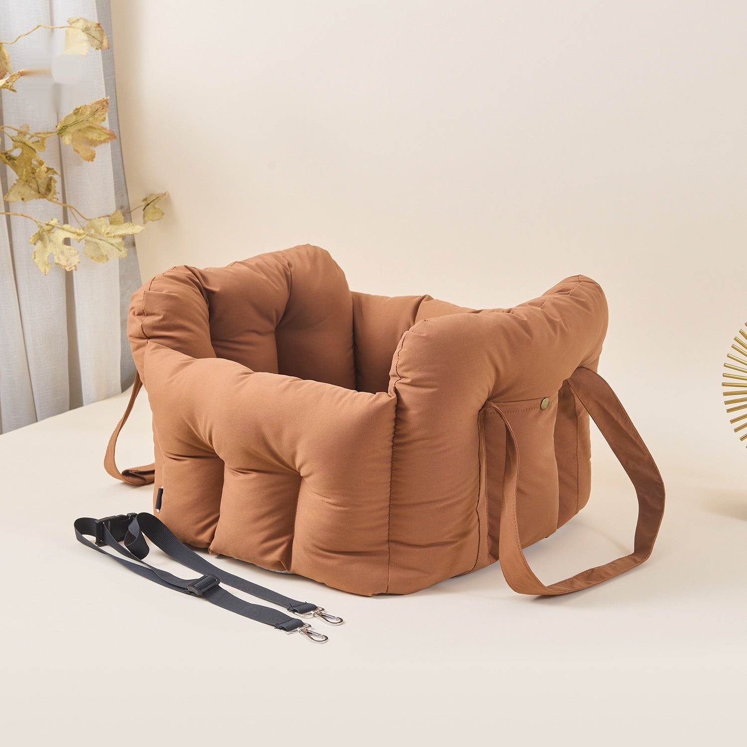 Pet Portable Car Safety Seat Carrier Backpack