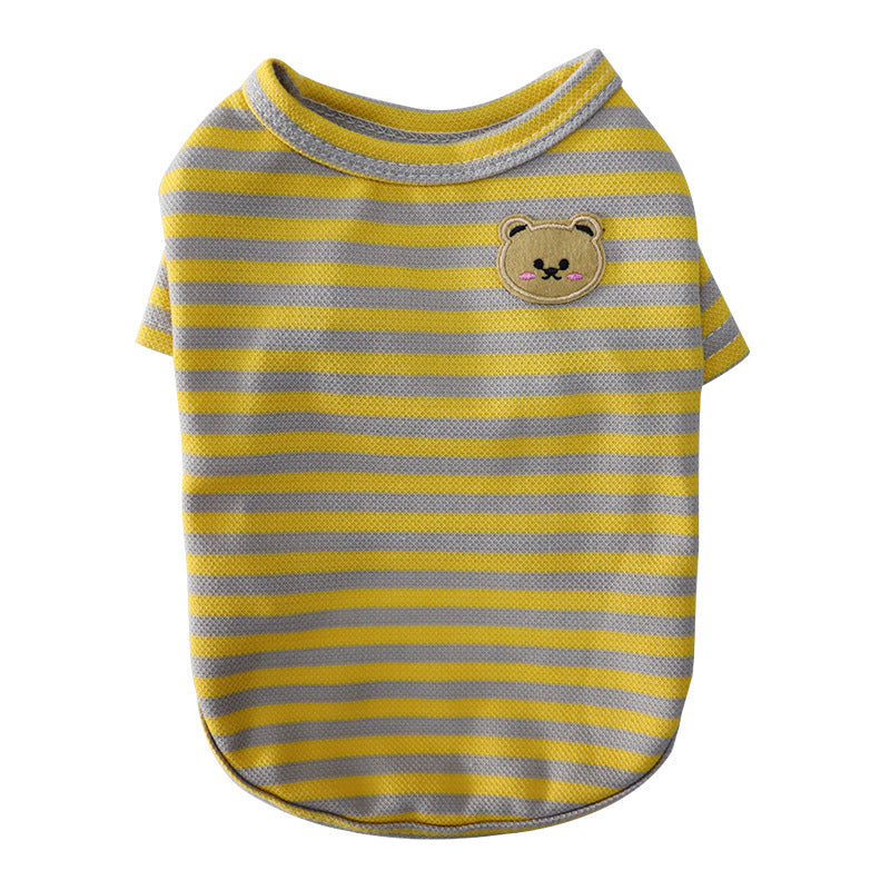 Breathable Summer Pet T Shirt For Comfort