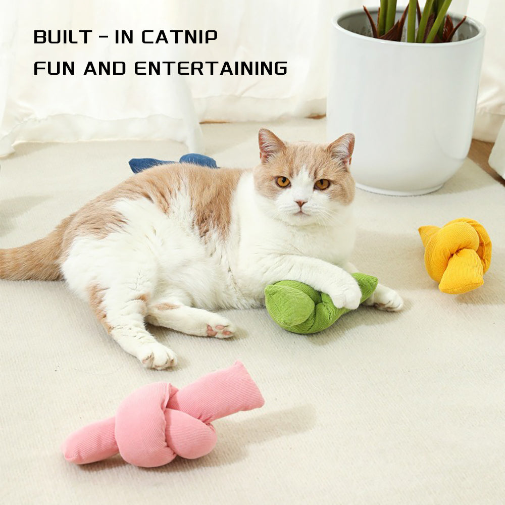 Natural Cotton Knot Rope Chew Toy For Pets