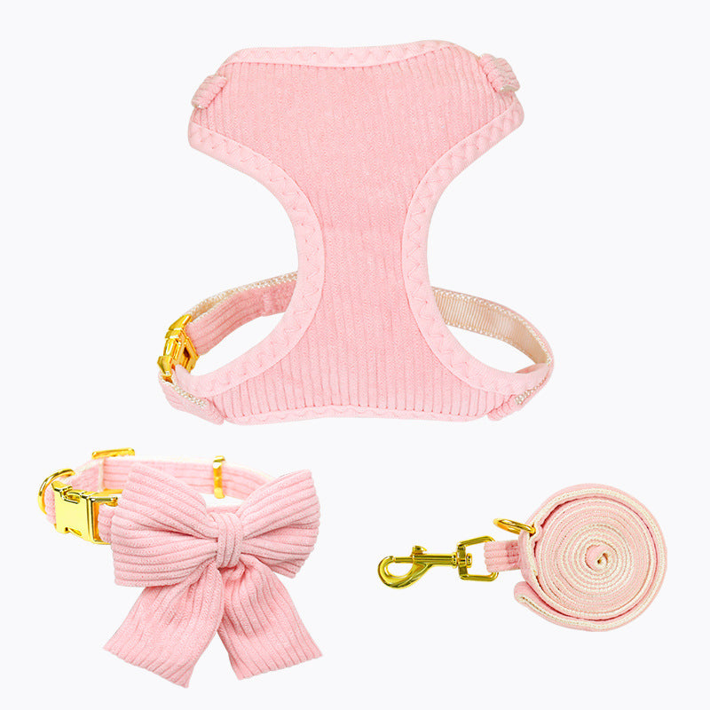 Pet Outdoor Harness And Leash Set