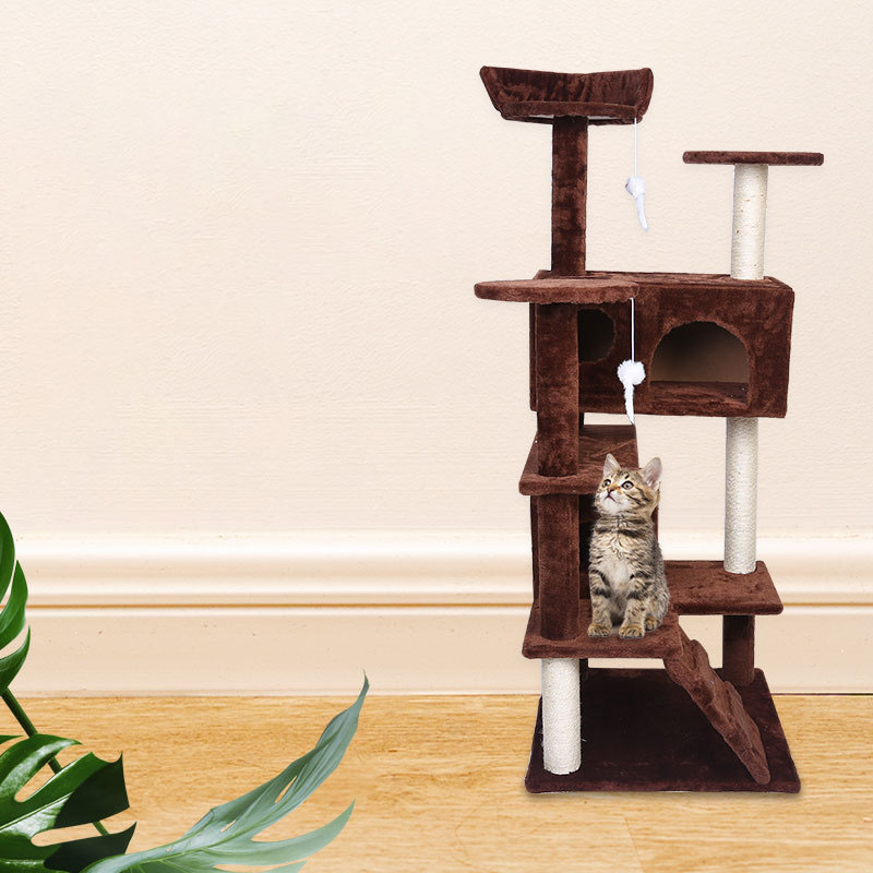 Luxury Pet Climbing Frame Toy Villa Style